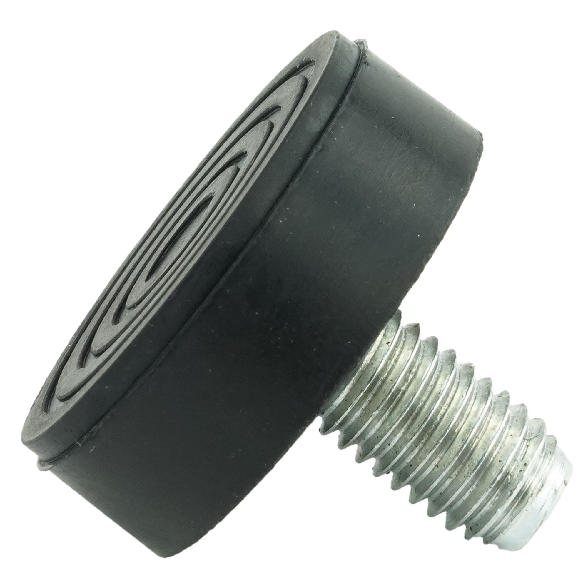 M6 x 38mm Straight Rubber Adjustable Feet Vital Parts