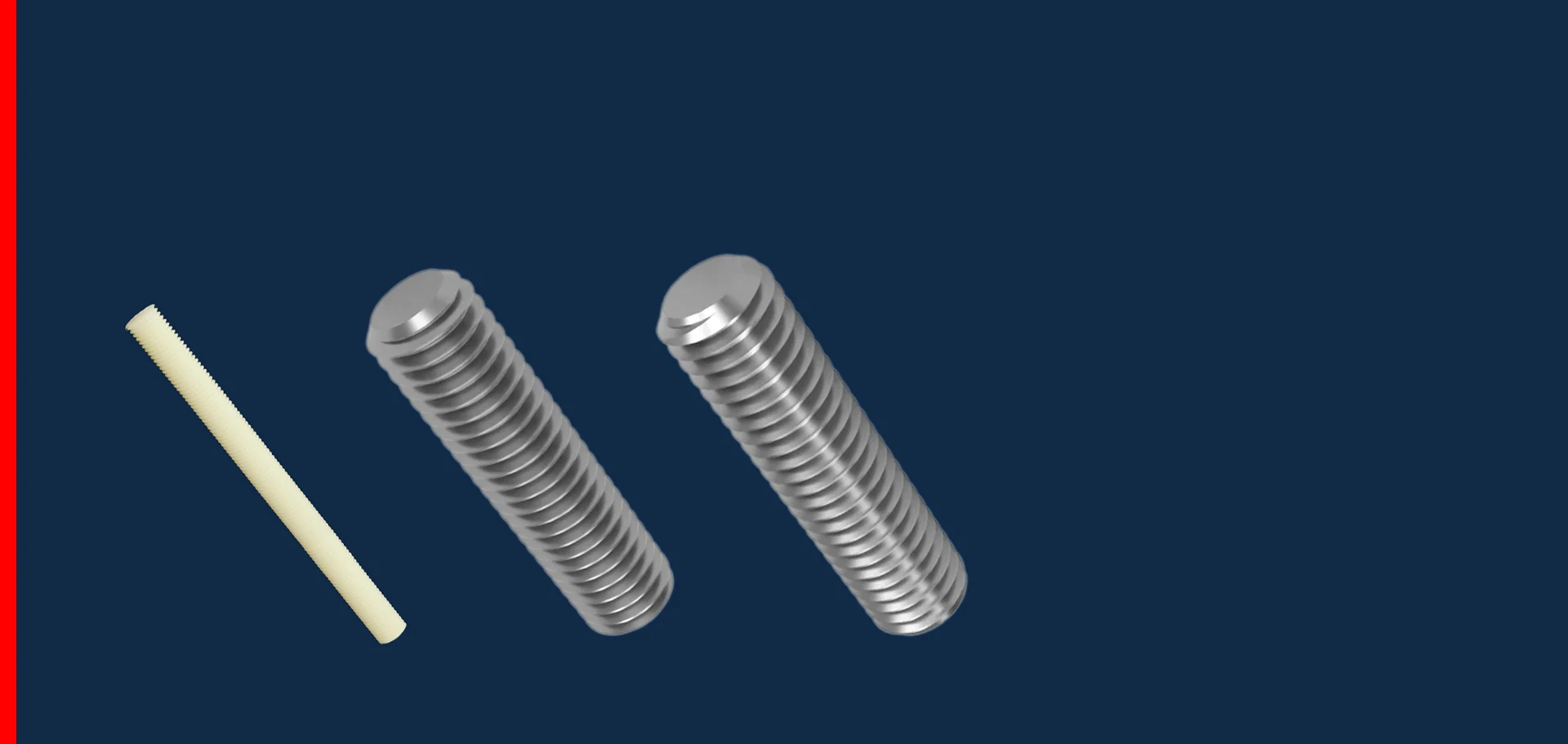 Threaded rods banner