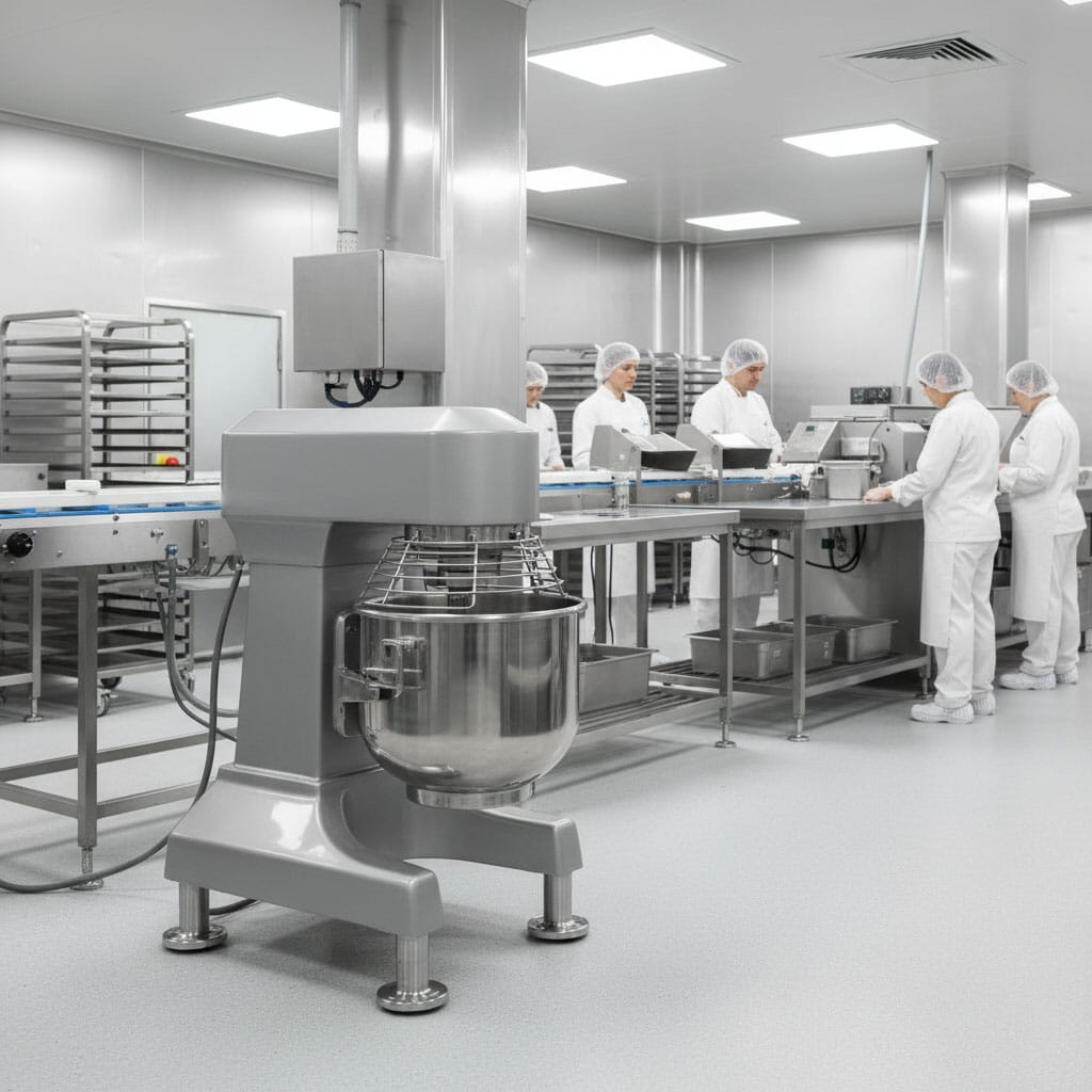 Food processing levelling feet