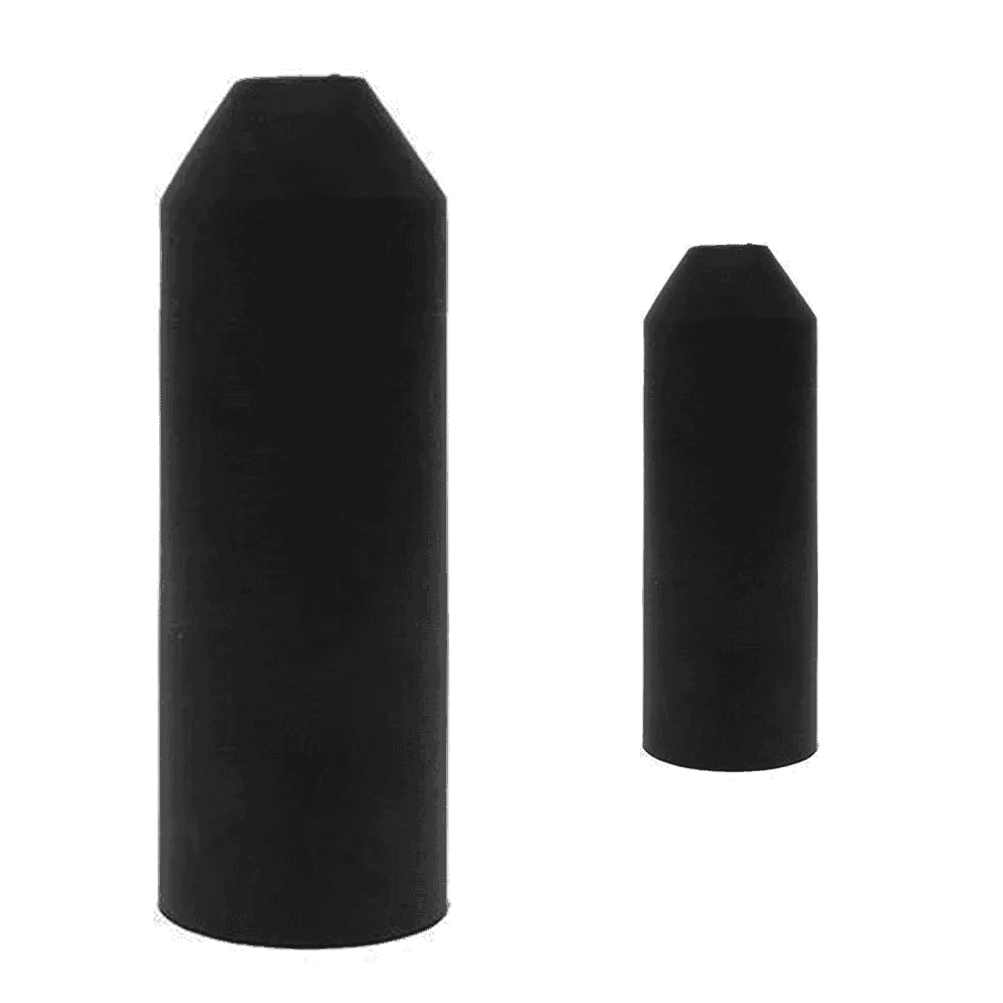 Heat shrink end caps