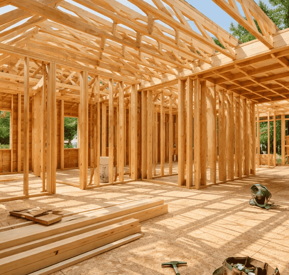 Construction chipboard screw application