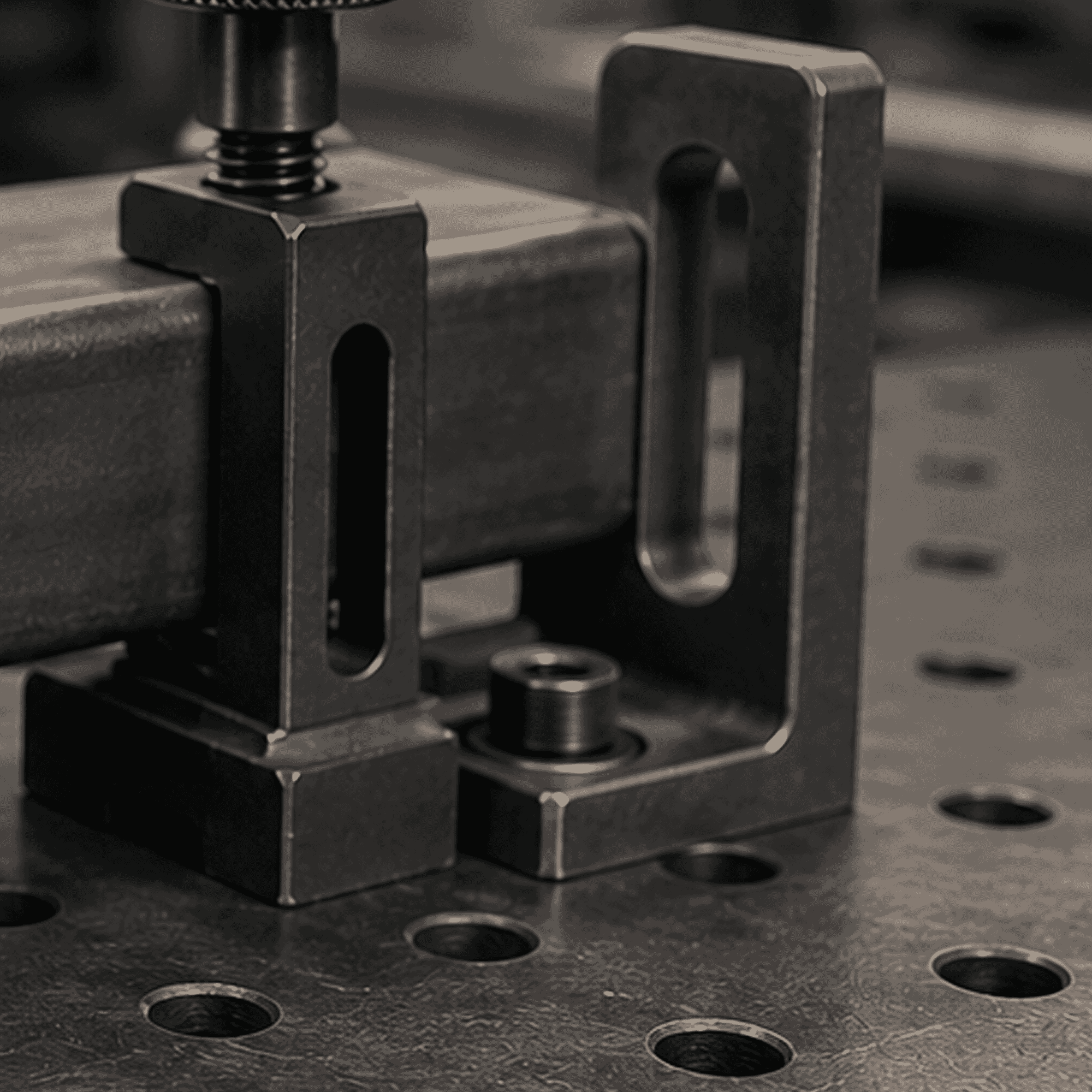 Clamps and fixing jigs