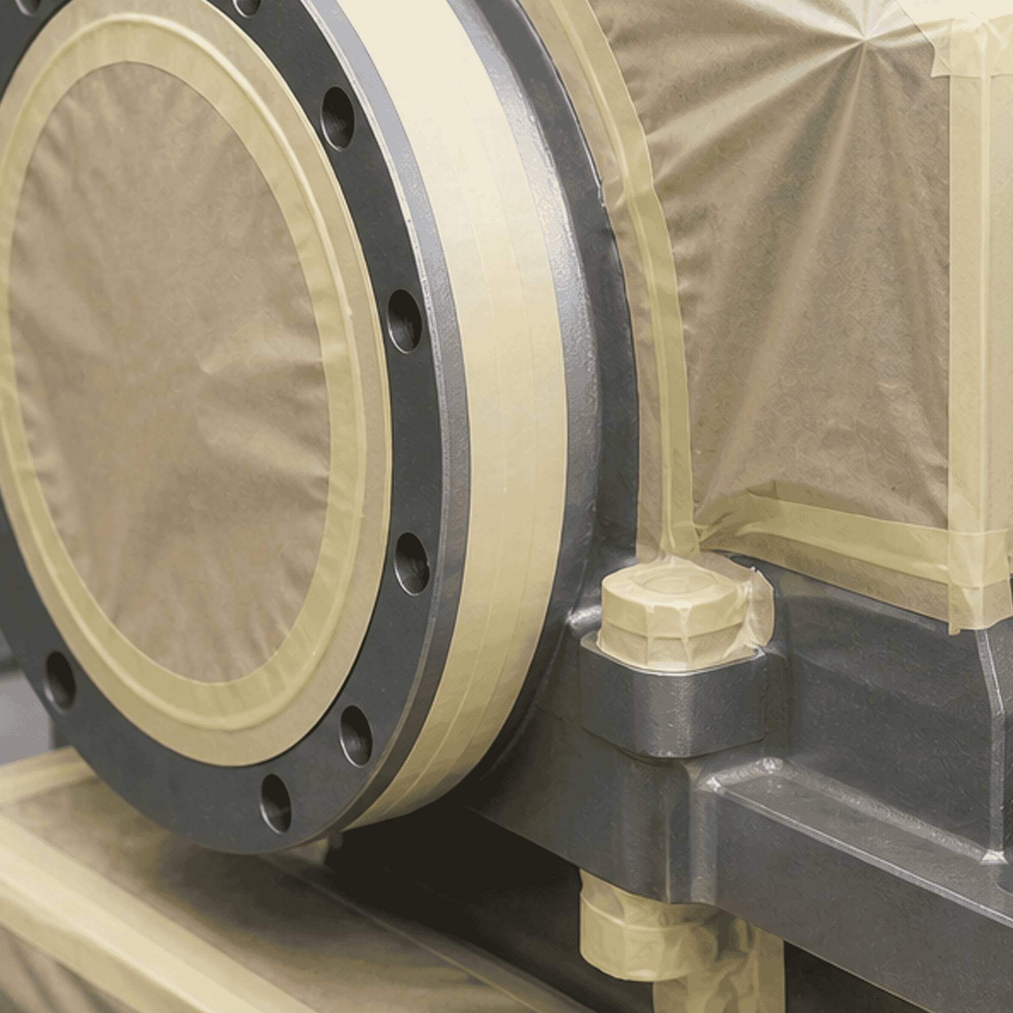Industrial masking application