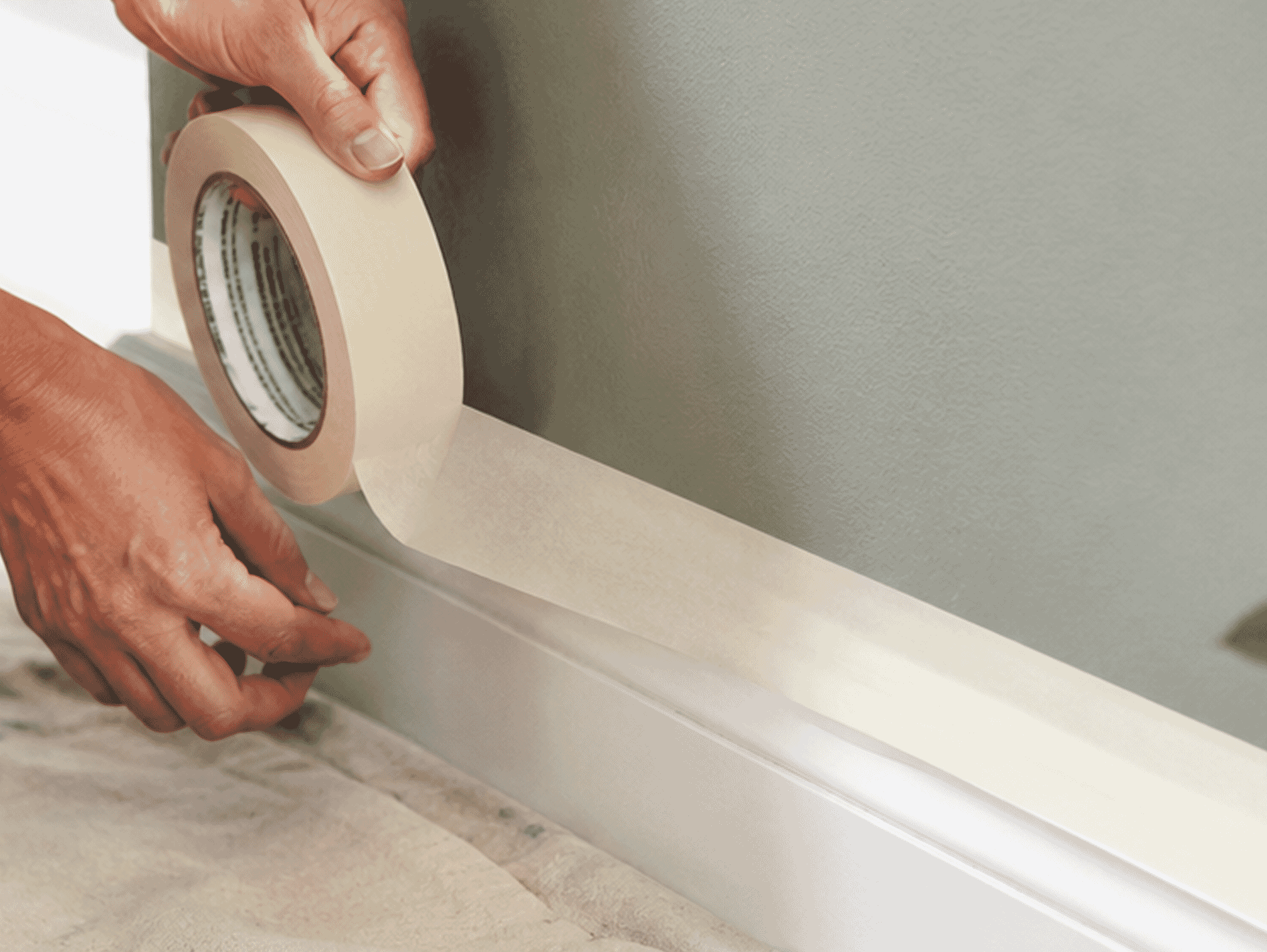 Low Tack Paper Masking Tape
