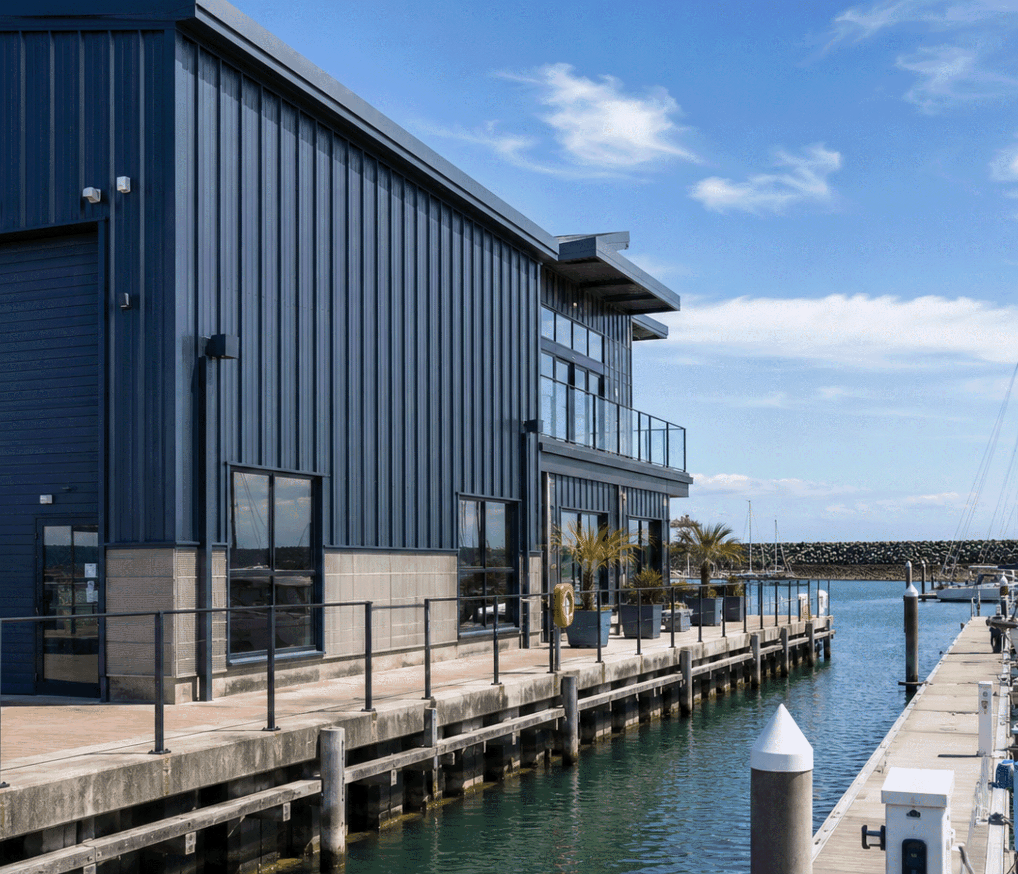 Coastal marina application