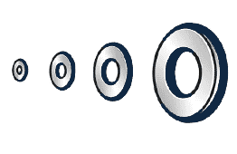 Wide size range icon