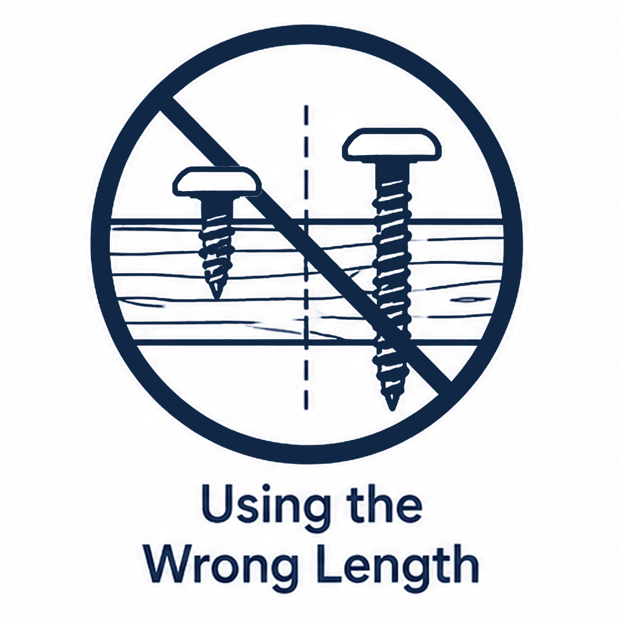 Using wrong length