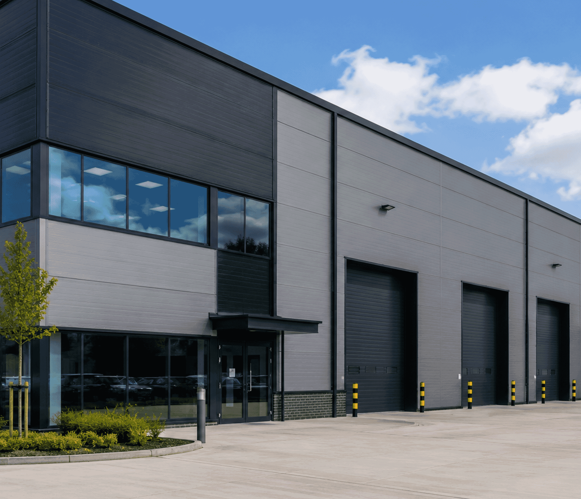 Outdoor commercial building application