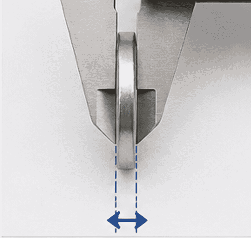 Washer measurement