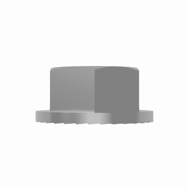 M4 Serrated Flanged Hex Nuts DIN 6923 Vital Parts