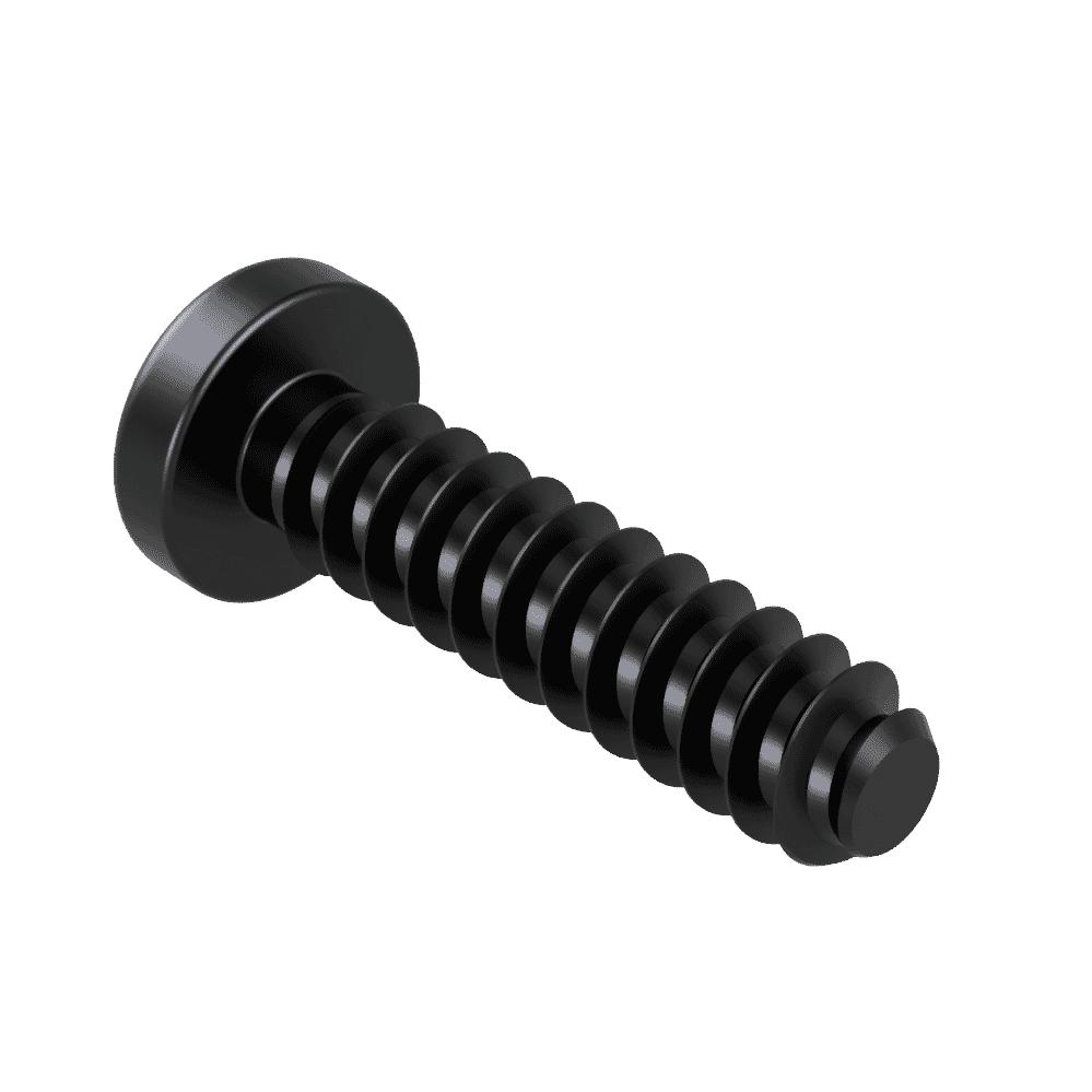 x 12mm Torx Pan PT30 Screws for Soft Plastics- Black Zinc