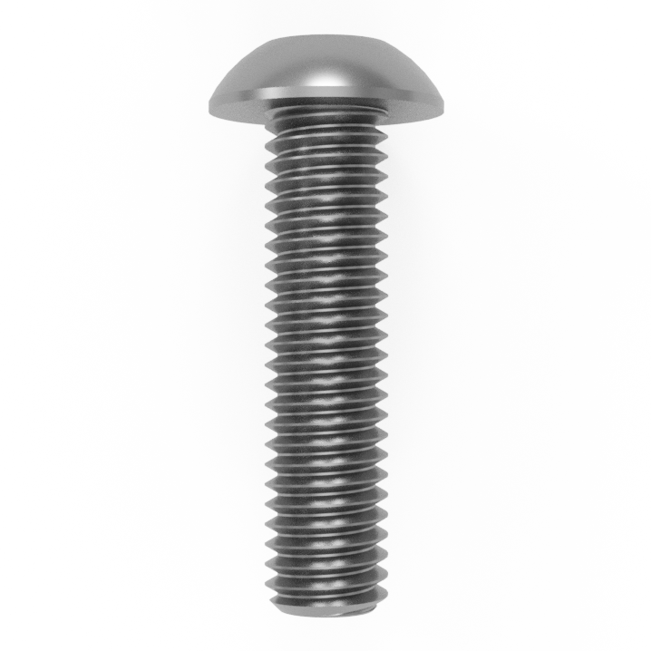 M12 x 70mm Socket Button Head Screws (ISO 7380) - A2 Stainless Steel