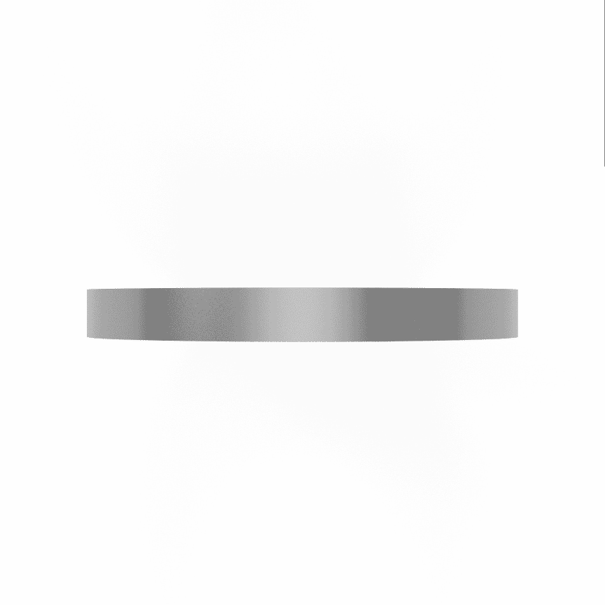 Rotor Clip External Retaining Ring, Steel Black Phosphate Finish, 10 Mm Shaft Dia Mc 010