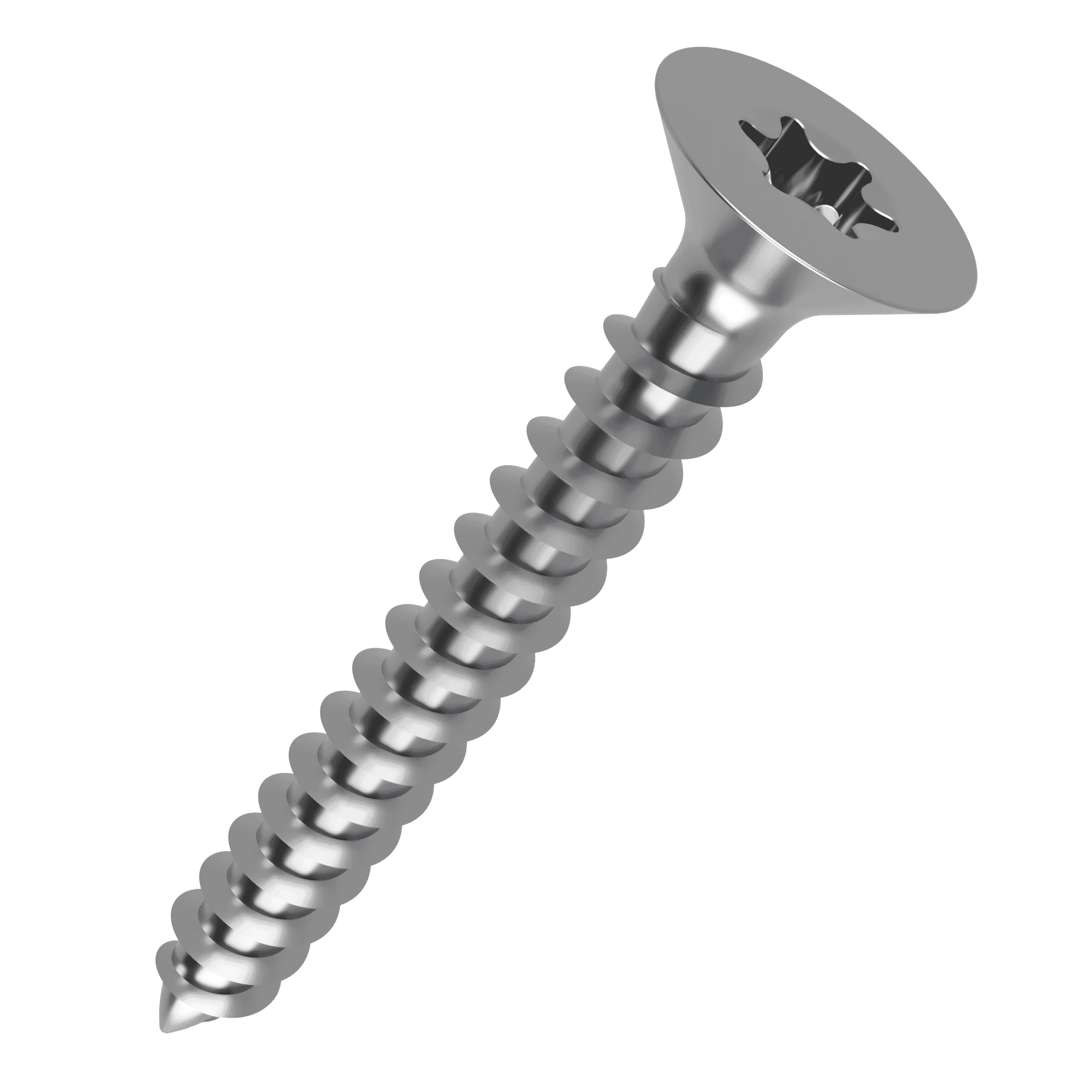 4.0mm x 30mm Torx Countersunk Fully Threaded Chipboard Screw - ZYP