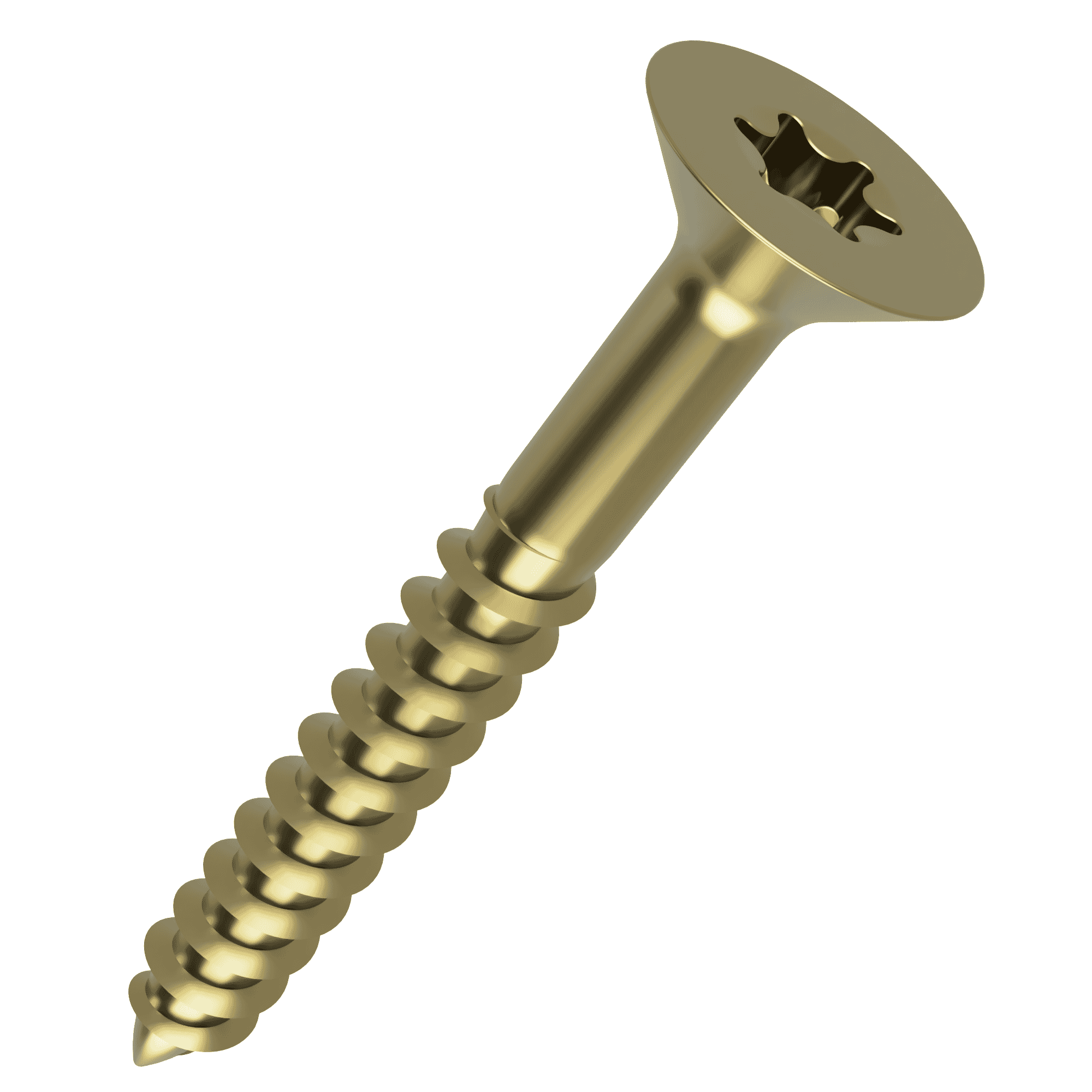●CHUNK 3.5mm x 40mm Torx Countersunk Part Threaded Chipboard Screw - ZYP