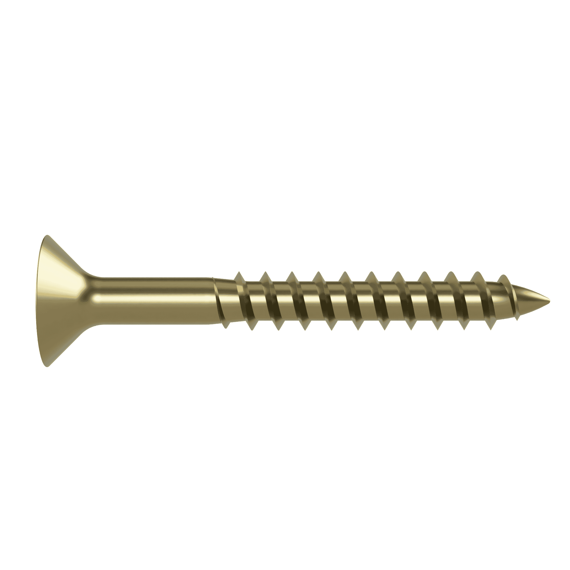 3.5mm x 40mm Torx Countersunk Part Threaded Chipboard Screw - ZYP